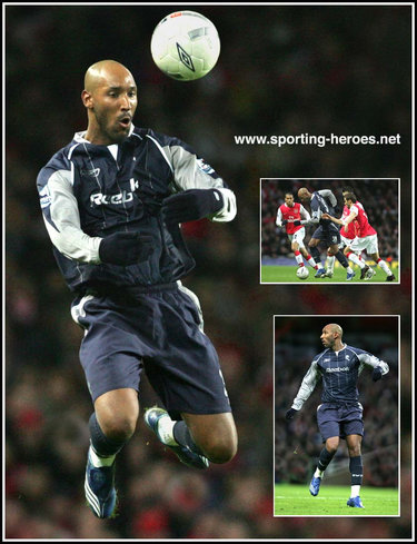 Nicolas Anelka - Bolton Wanderers - Premiership Appearances