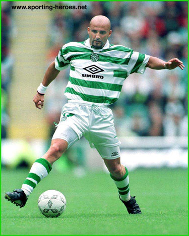 Enrico Annoni - Celtic FC - League appearances.