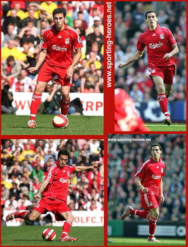 Alvaro Arbeloa - Liverpool FC - League appearances & short biography.