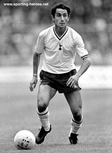 Osvaldo Ardiles - Tottenham Hotspur - League appearances for Spurs.
