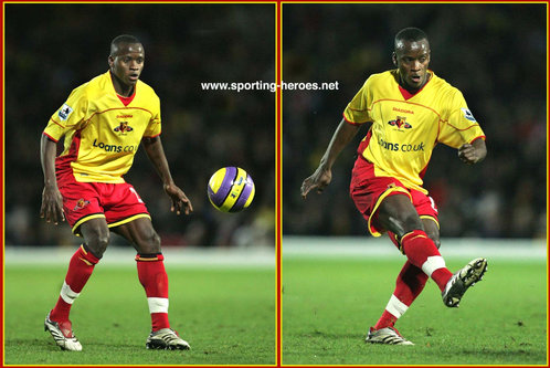 Al Bangura - Watford FC - League appearances.