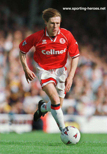 Nick Barmby - Middlesbrough FC - League appearances.