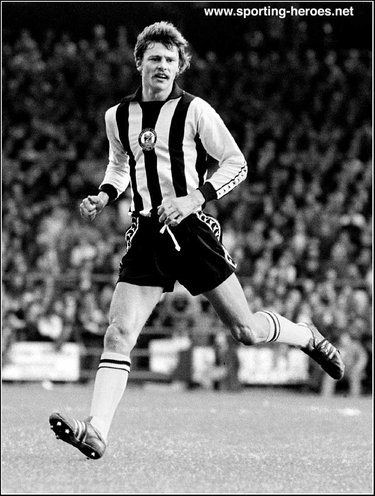 Stewart Barrowclough - Newcastle United - League appearances.