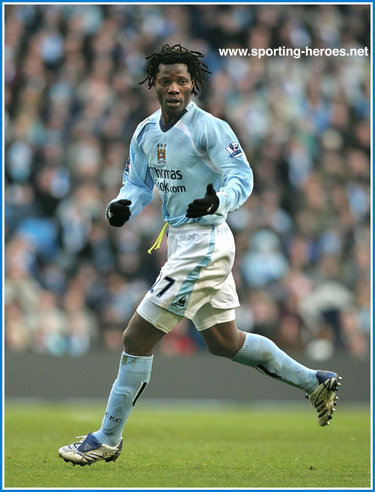 Benjani - Manchester City - Premiership Appearances