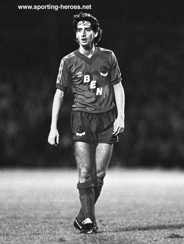 Mike Bennett - Bolton Wanderers - League appearances.