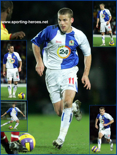 David Bentley - Blackburn Rovers - League Appearances