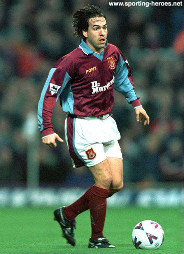 Eyal Berkovic - West Ham United - Premiership Appearances