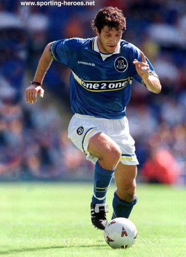 Slaven Bilic - Everton FC - Premiership Appearances