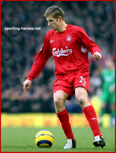 Igor Biscan - Liverpool FC - Premiership Appearances & biography.