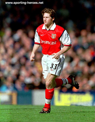 Tommy Black - Arsenal FC - Premiership Appearances