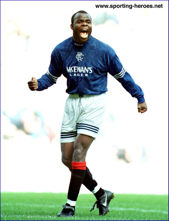 Basile BOLI - League appearances. - Rangers FC