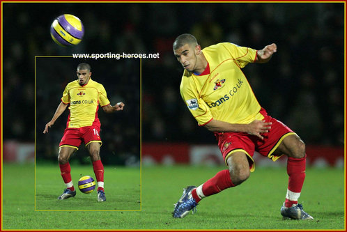 Hameur Bouazza - Watford FC - League Appearances