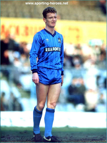David Bowman - Coventry City - League appearances.