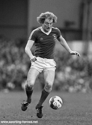 Alan Brazil - Ipswich Town FC - League appearances.