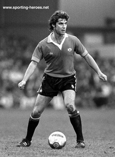 Martin Buchan - Manchester United - League Appearances for Man Utd.