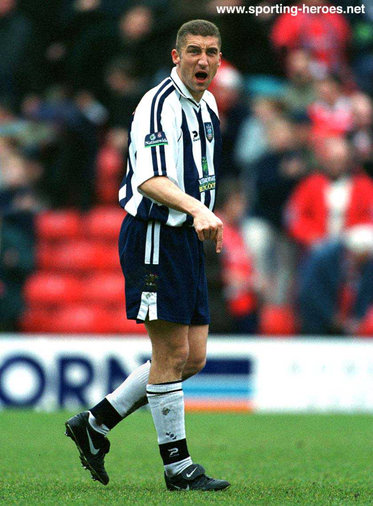 Daryl Burgess - West Bromwich Albion - League Appearances.