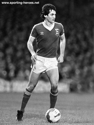 George Burley - Ipswich Town FC - League Appearances for Ipswich.