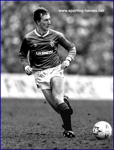 Hugh Burns - Glasgow Rangers - League appearances.