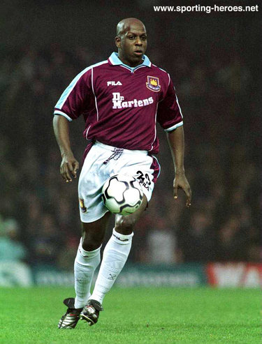 Titi Camara - West Ham United - Premiership Appearances