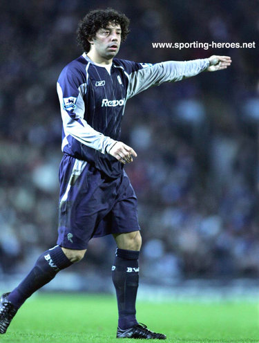 Ivan Campo - Bolton Wanderers - League appearances.