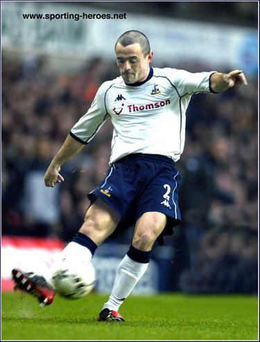Stephen Carr - Tottenham Hotspur - League Appearances for Spurs.