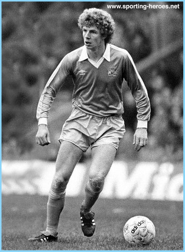 Tommy Caton - Manchester City - League appearances for Man City.
