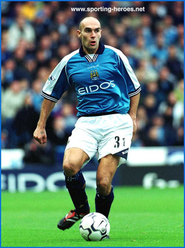 Laurent Charvet - Manchester City - League appearances.
