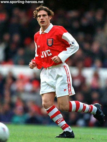 Adrian Clarke - Arsenal FC - League appearances.