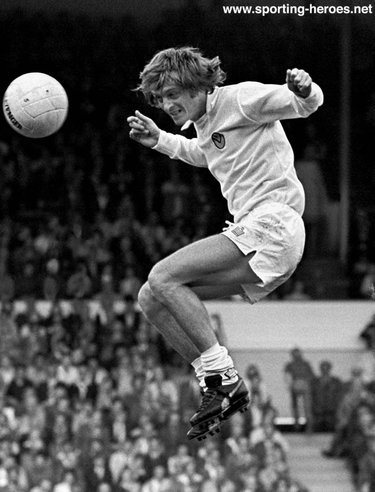 Allan Clarke - Leeds United - League appearances for Leeds United.