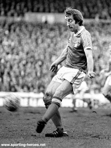 Frank Clark - Nottingham Forest - League appearances.