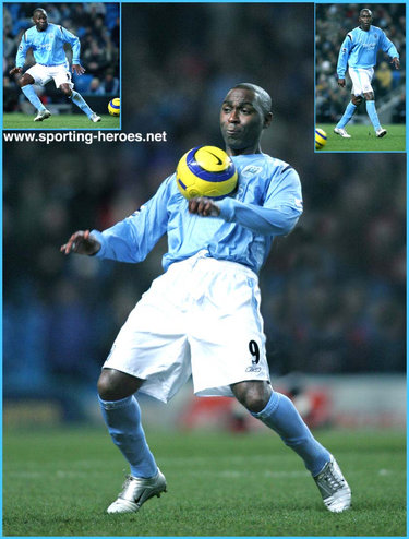 Andy Cole - Manchester City - Premiership Appearances