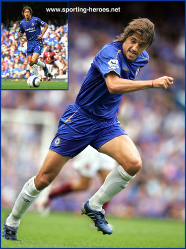 Hernan Crespo - Chelsea FC - Premiership Appearances