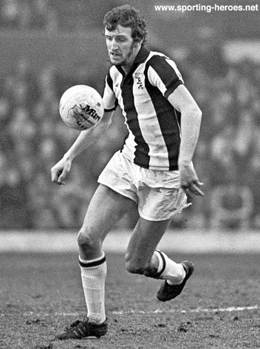 David Cross - West Bromwich Albion - League appearances for WBA.