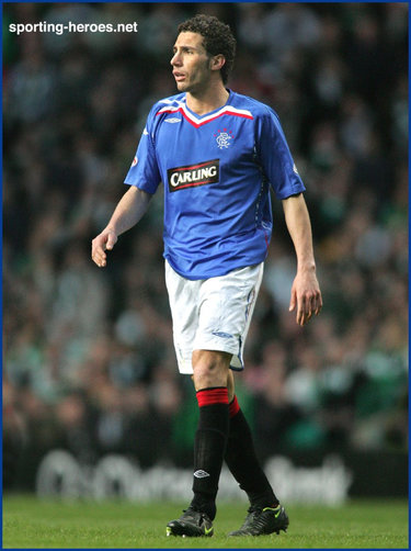 Carlos Cuellar - Glasgow Rangers - League Appearances