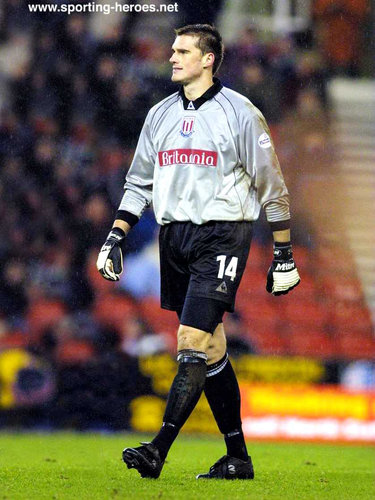Neil Cutler - Stoke City FC - League Appearances