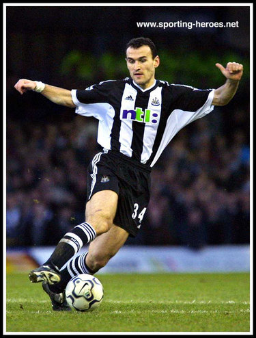 Nikos Dabizas - Newcastle United - Premiership Appearances.