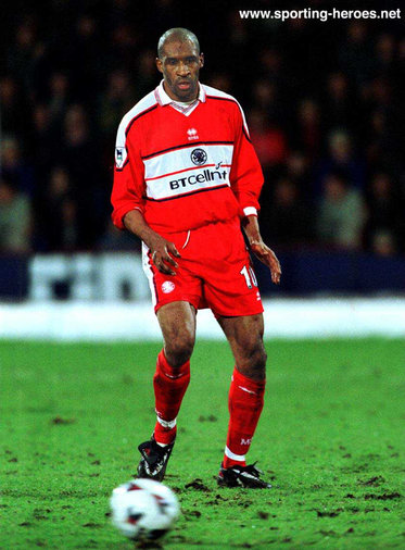 Brian Deane - Middlesbrough FC - League Appearances