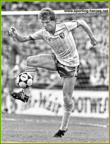 John Deehan - Norwich City FC - League appearances.