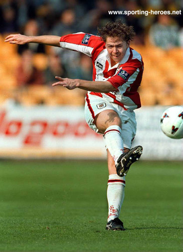 Mark Devlin - Stoke City FC - League appearances.