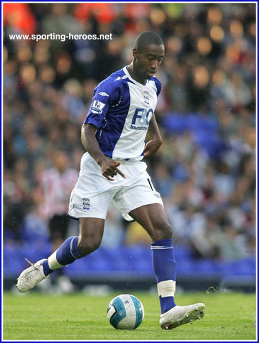 Johan Djourou - Birmingham City - League Appearances
