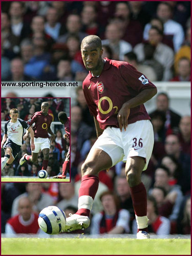 Johan Djourou - Arsenal FC - Premiership Appearances