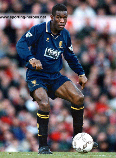 Robbie Earle - Wimbledon FC - League appearances. Port Vale & Wimbledon.