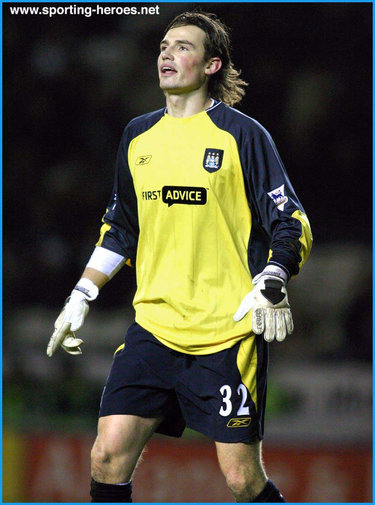 Kevin Stuhr Ellegaard - Manchester City - Premiership Appearances