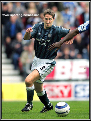 Robbie Elliott - Newcastle United - League appearances for The Magpies.