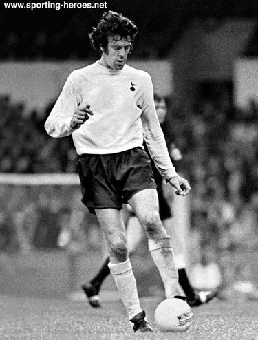 Mike England - Tottenham Hotspur - League appearances for Spurs.