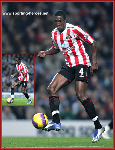 Dickson Etuhu - Sunderland FC - Premiership Appearances