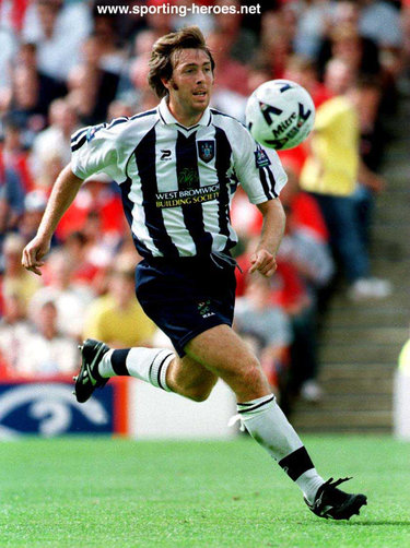 Mickey EVANS - West Bromwich Albion - League appearances.