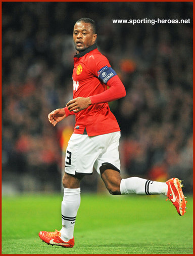 Patrice Evra - Manchester United - Premiership Appearances