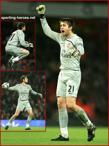Lukasz Fabianski - Arsenal FC - Premiership Appearances