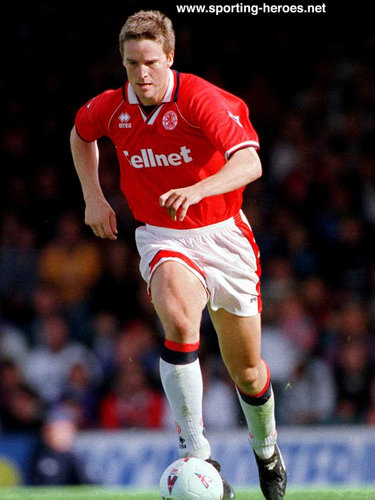 Jan-Aage Fjortoft - Middlesbrough FC - League appearances for Boro.